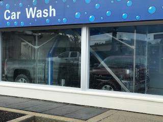 Car wash out door
