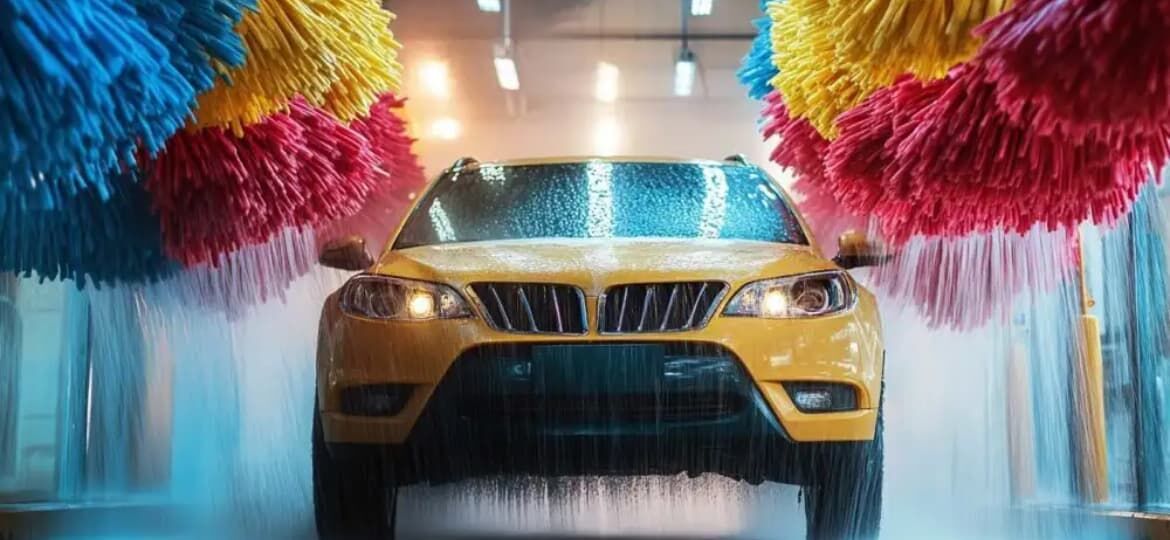 automated touchless car wash installation